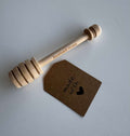 Wooden Honey Dipper - Natural Wood Honey Stick