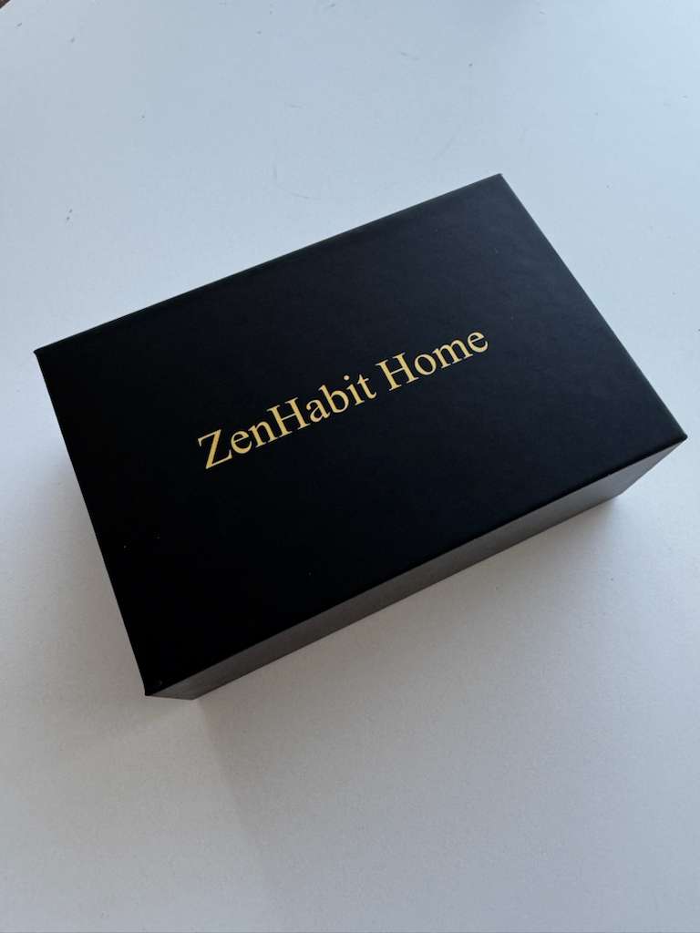Luxury Black Gift Box with Gold Logo/ Premium Packaging - ZenHabit Home